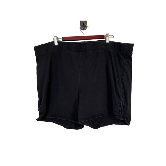 Torrid Women Pants Size 6X Black Pull On Legging Active Shorts Cacique Red Cherr - Picture 1 of 15